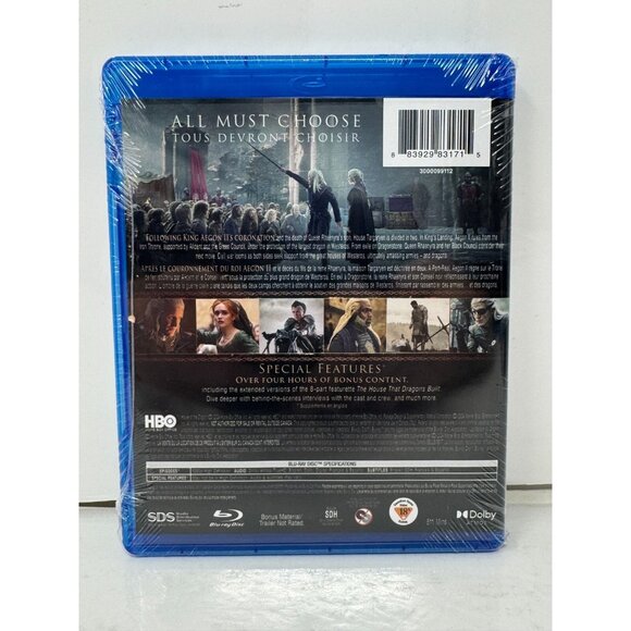 House of the Dragon: Season 2 (Blu-ray) TV Series Brand New and Sealed!!! - Picture 3 of 3